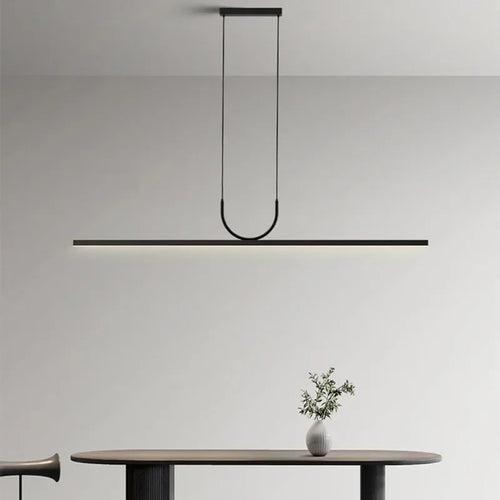 lustres led modernes simples pour table luminaires suspendus - vue 3 sur 14