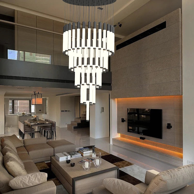 plafonnier moderne avec éclairage led pour intérieur élégant - vue 3 sur 16