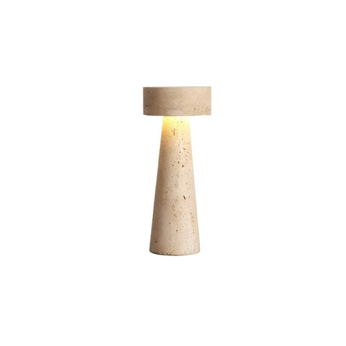 Creative Stone Table Lamp Desk Light for Bedroom Living Room Study - vue 7 sur 7