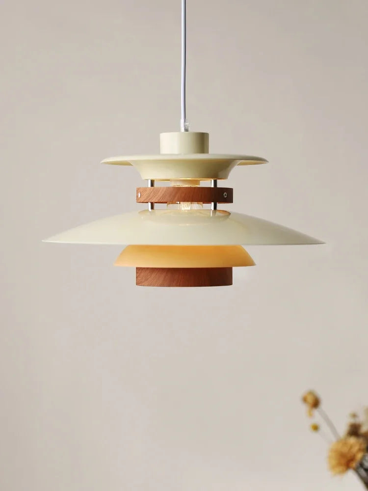suspension moderne en forme de parapluie lumineux décoratif d'intérieur - vue 5 sur 13