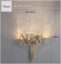 applique murale moderne de luxe pour décoration intérieure 2024