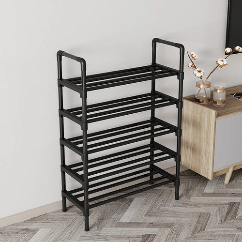 étagère de rangement pratique pour organiser vos chaussures - vue 6 sur 9