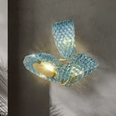 applique murale design fleur luxe créatif en cuivre décoratif