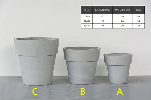 moule créatif pour pots de fleurs en argile et silicone - vue 3 sur 3