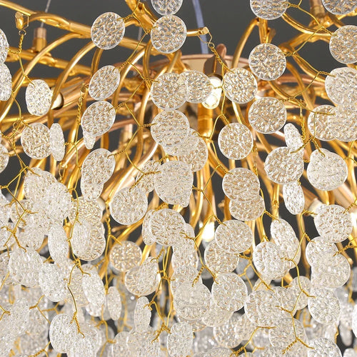 lustre en cristal moderne design pour intérieur élégant - vue 7 sur 10
