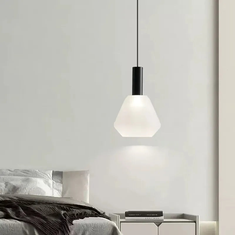 Lampes en verre multicolores en fer - vue 3 sur 10
