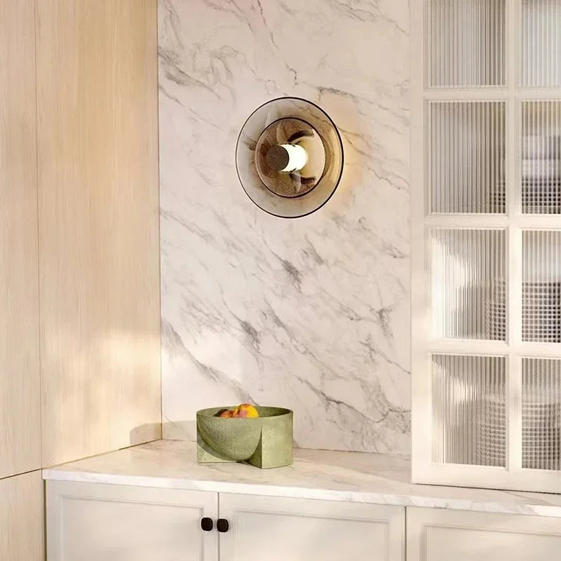 applique murale moderne en verre pour décoration intérieure élégante - vue 2 sur 18