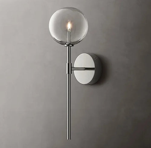 applique murale en verre style nordique rétro pour décoration intérieure - vue 8 sur 11