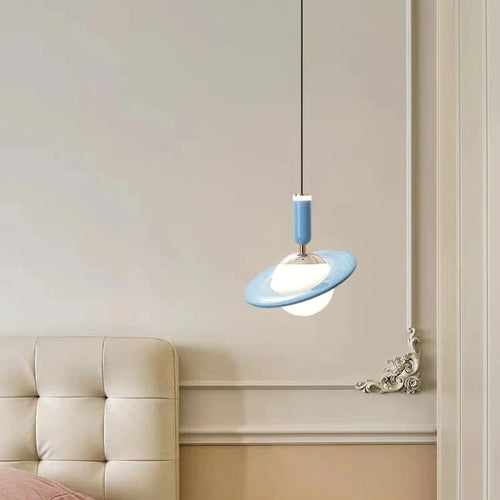 lustre saturno design led ajustable en hauteur - vue 3 sur 9