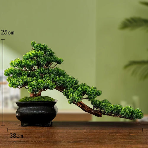 décoration intérieure faux arbre bonsaï style chinois pour un paysage apaisant - vue 33 sur 33
