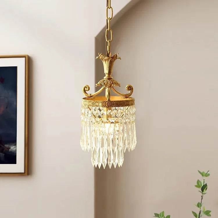 suspension moderne en cristal pour éclairage intérieur élégant - vue 3 sur 7