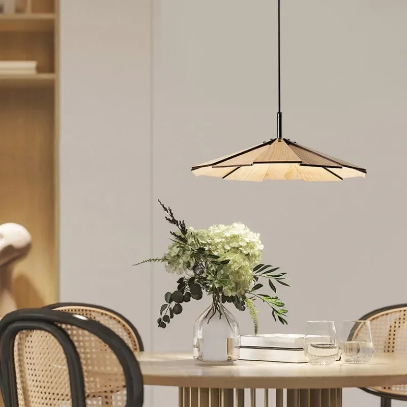 suspension en bois créative pour un éclairage original - vue 3 sur 10
