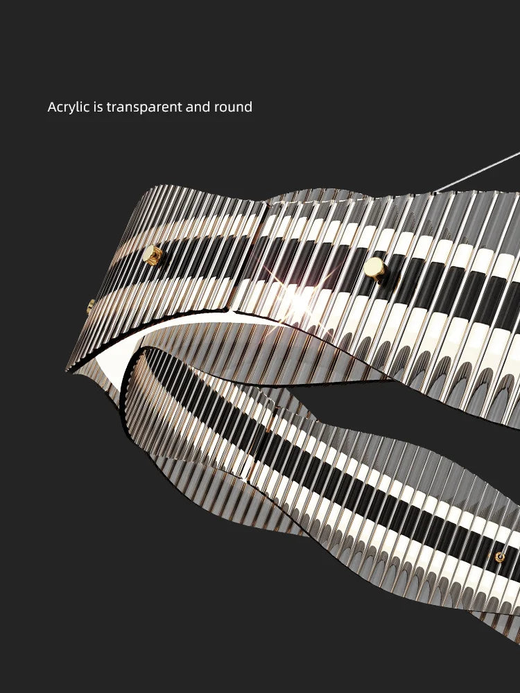 lustre moderne design pour salon et restaurant suspension - vue 5 sur 12