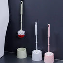brosse de toilette luxe avec long manche pour nettoyage efficace