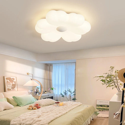 lustre romantique pour mariage avec lampe salon en cloche - vue 4 sur 11