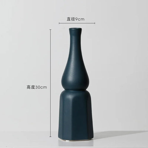 vase en céramique nordique pour décoration intérieure ou cadeau - vue 8 sur 12