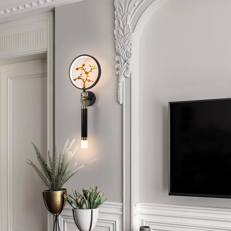 applique murale cristal en led pour éclairage intérieur luxe - vue 5 sur 10