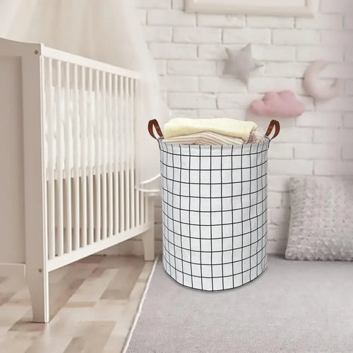 panier à linge portable pour jouets et vêtements étanche - vue 6 sur 8