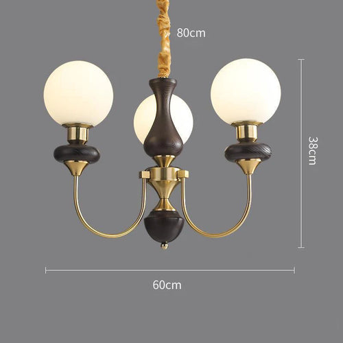 lustre rétro français led suspension luminaires de plafond - vue 5 sur 11