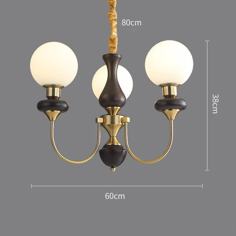 lustre rétro français led suspension luminaires de plafond - vue 4 sur 11