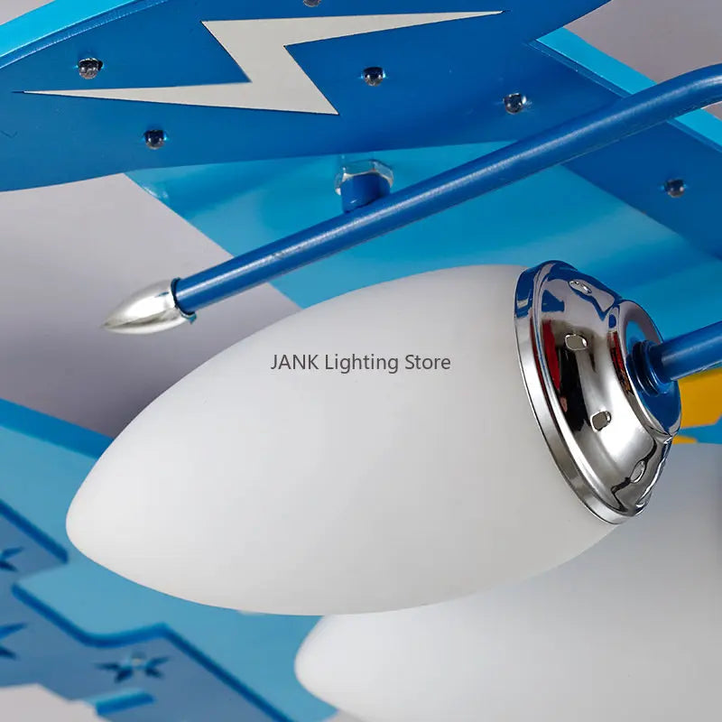 lustre led avion pour enfants protection des yeux décoration environnementale - vue 4 sur 9