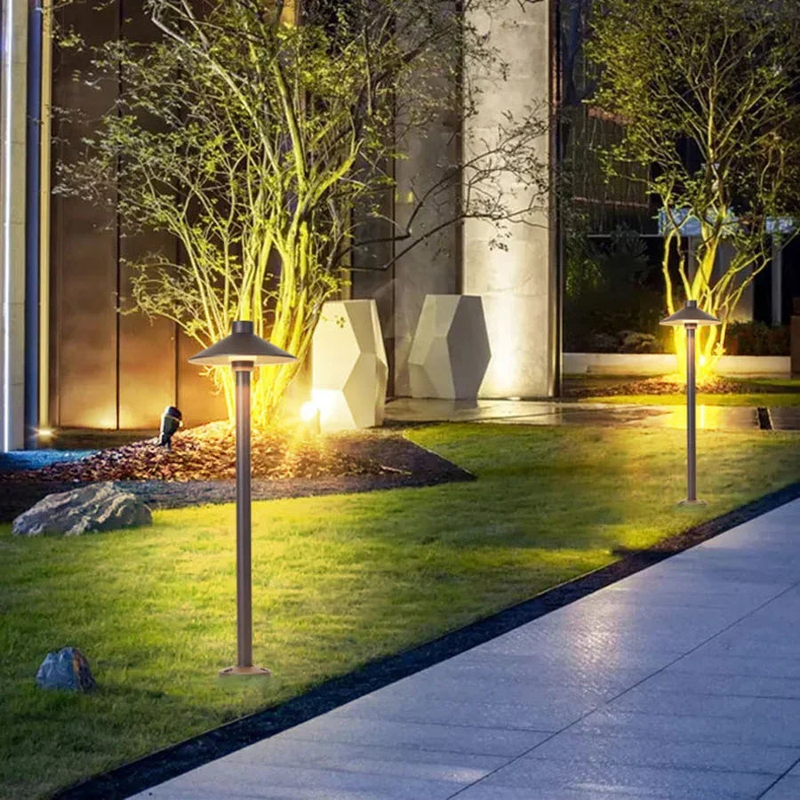 lumière extérieure LED étanche pour jardin et pelouse - vue 5 sur 10