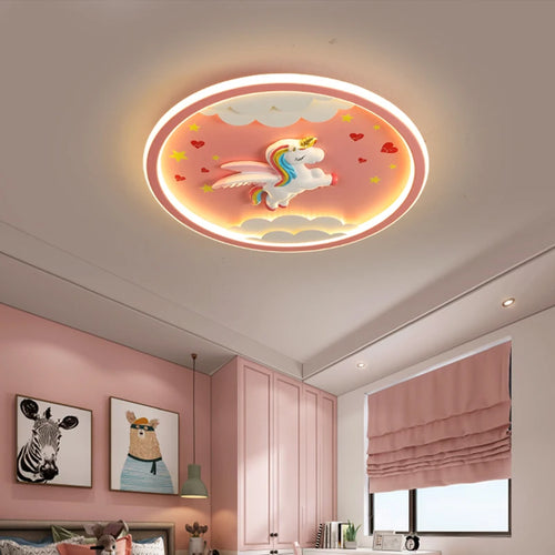 plafonnier led créatif pour chambre d'enfant décorative - vue 5 sur 8