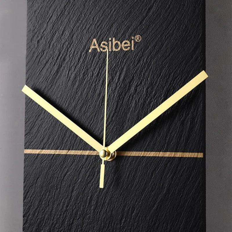 horloge murale en roche design moderne et silencieuse - vue 4 sur 7