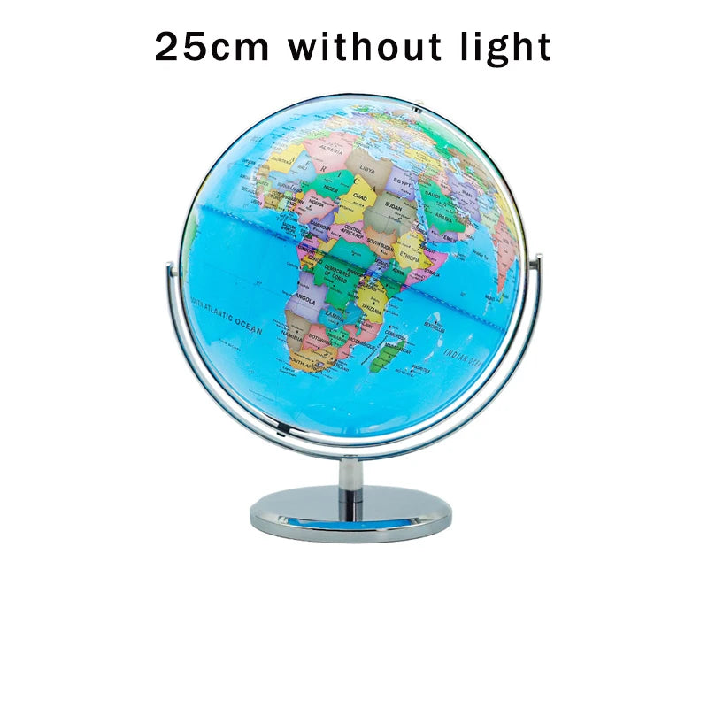 globe terrestre lumineux avec base rotative pour la rentrée scolaire - vue 17 sur 18