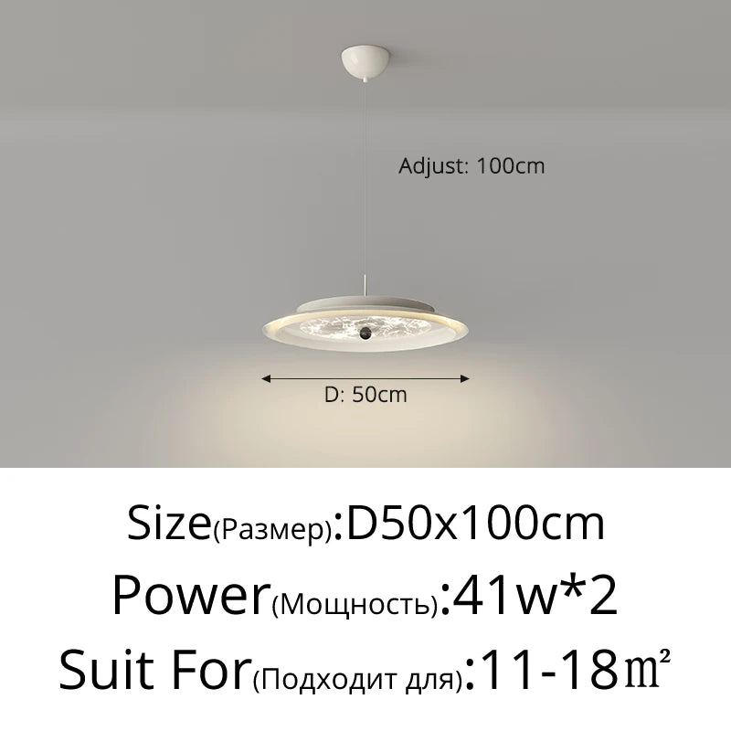 lustre nordique trois têtes éclairage intérieur protection des yeux - vue 11 sur 11