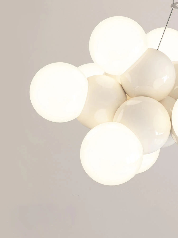 lustre moderne à led en fer pour décoration intérieure - vue 6 sur 12