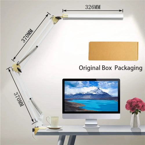 Lampe de bureau LED avec pince 10W - vue 10 sur 18