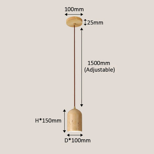 Lampe Japonaise Nordique Créative Rétro Suspendue - vue 7 sur 7