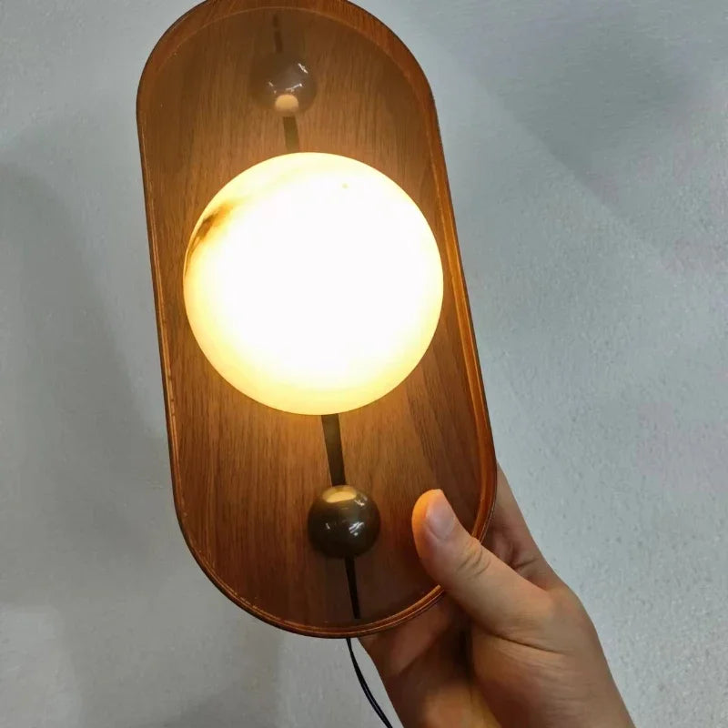 applique murale moderne en marbre de luxe pour intérieur lumineux - vue 5 sur 7
