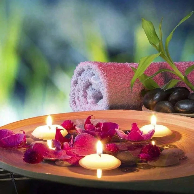 lot de bougies flottantes non parfumées pour toutes occasions romantiques - vue 7 sur 13