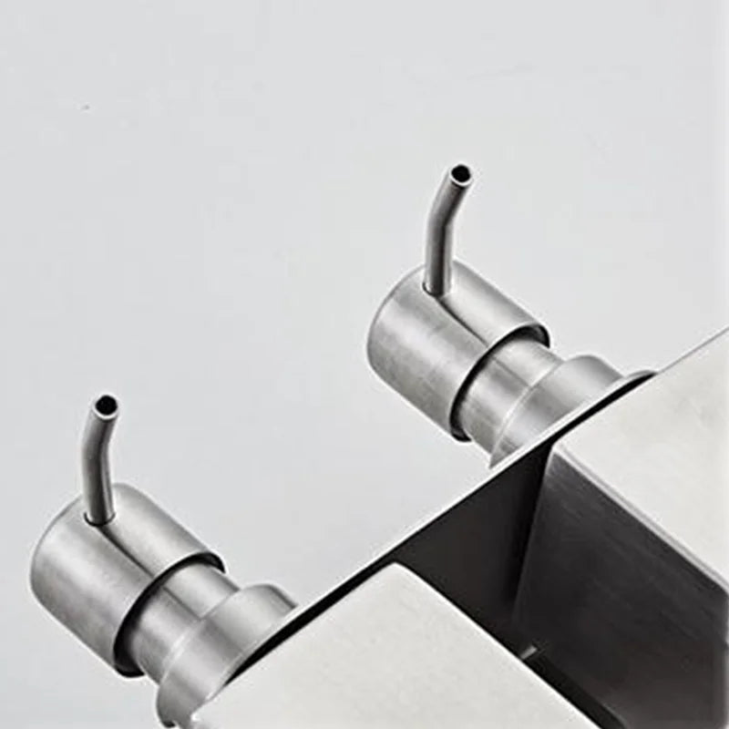 accessoires en acier inoxydable pour distributeurs de savon moderne - vue 4 sur 12