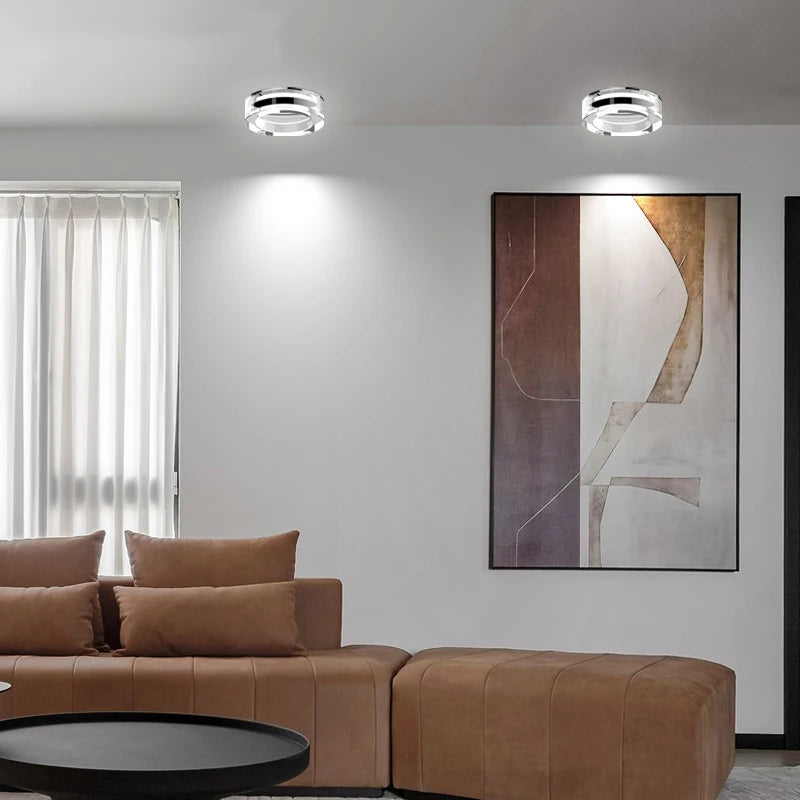 Spot LED intérieur salon entrée couloir chambre cuisine décor à la maison - vue 3 sur 8