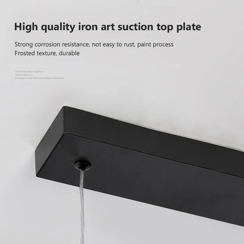 suspension moderne en led pour décoration intérieure élégante - vue 7 sur 8