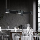 lustre led design moderne rotatif pour intérieur décoratif