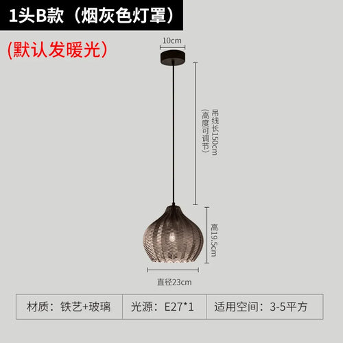 lampe led suspendue en verre design moderne pour espaces divers - vue 14 sur 14