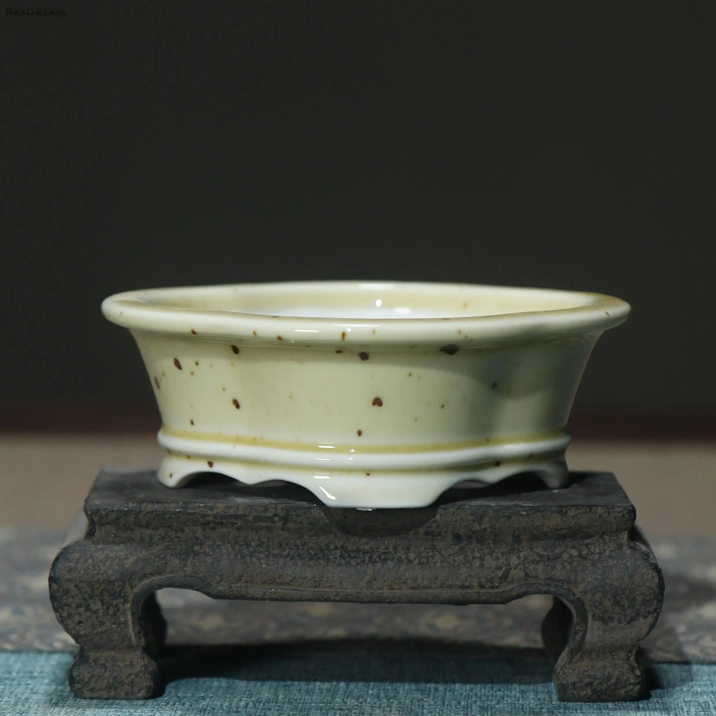 pot de fleur créatif en céramique émaillée pour décoration intérieure - vue 13 sur 14