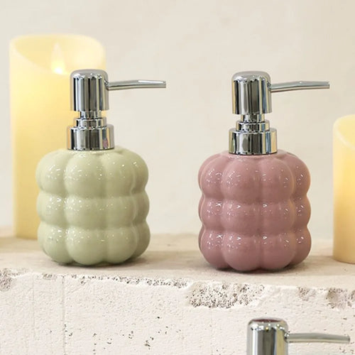 distributeurs de savon en céramique pour salle de bain - vue 2 sur 9