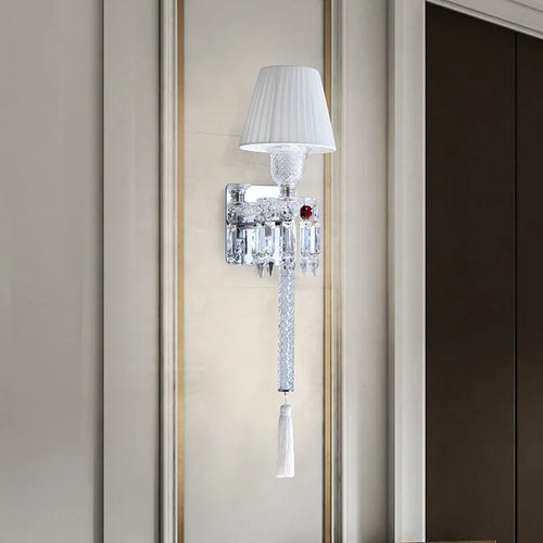 applique murale moderne à led en cristal pour intérieur design - vue 6 sur 8