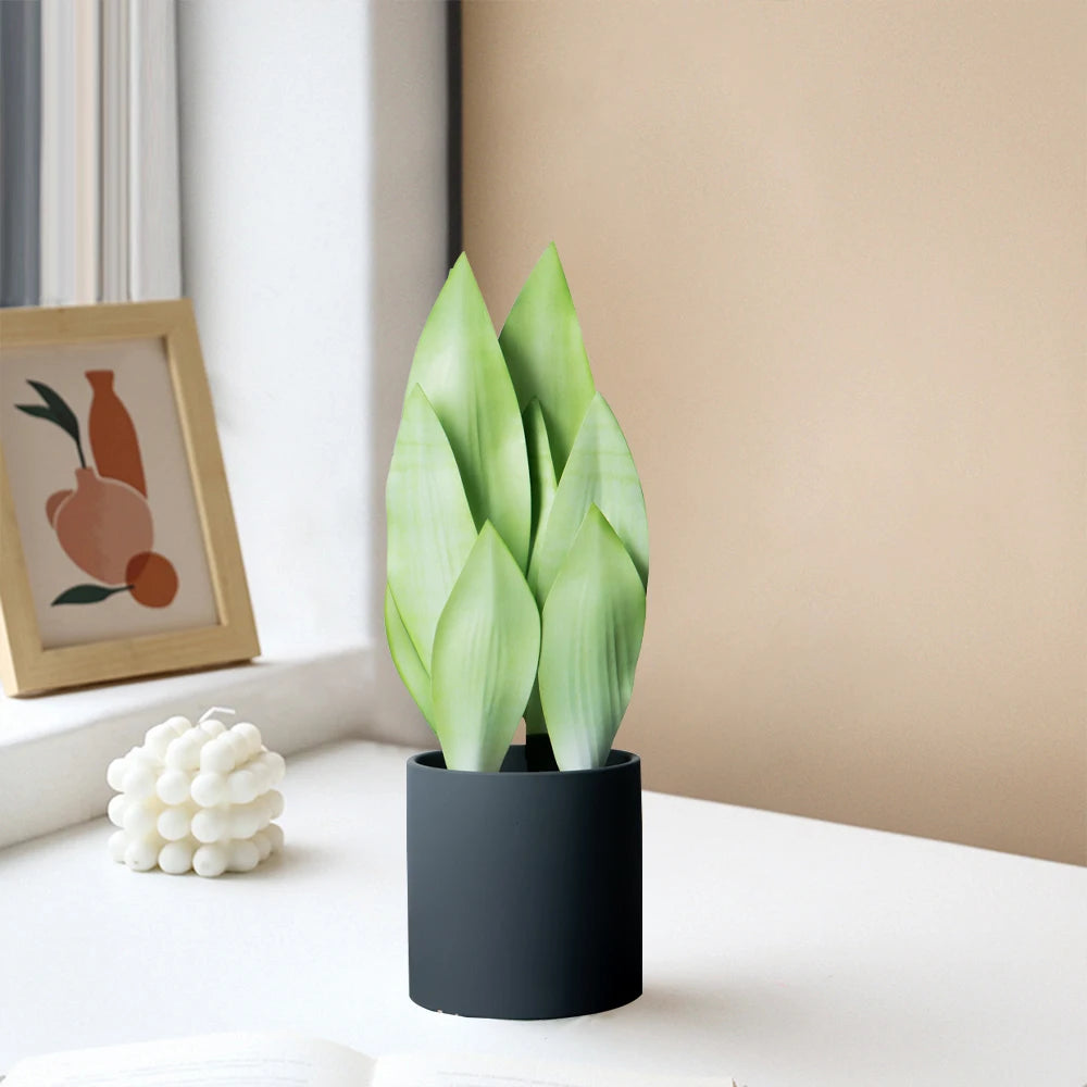 plantes succulentes artificielles décoratives pour intérieur et extérieur - vue 3 sur 7