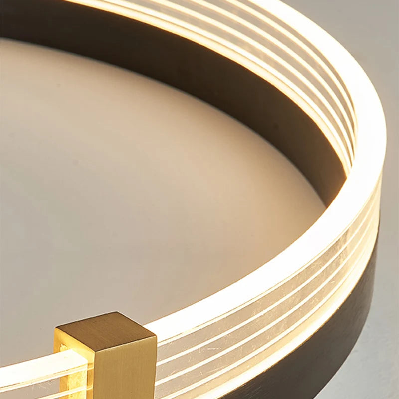 plafonnier led moderne élégant pour décoration intérieure raffinée - vue 5 sur 12