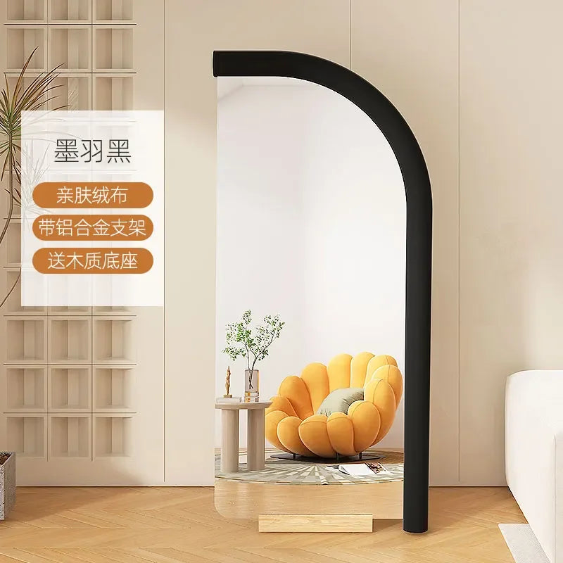 miroir mural design asymétrique luxe pour décoration intérieure - vue 10 sur 10