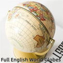 globe terrestre éducatif en anglais avec rotation 720 et 360 degrés