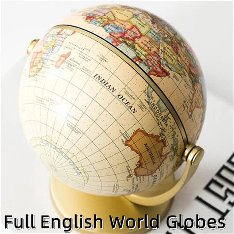 globe terrestre éducatif en anglais avec rotation 720 et 360 degrés - vue 3 sur 7