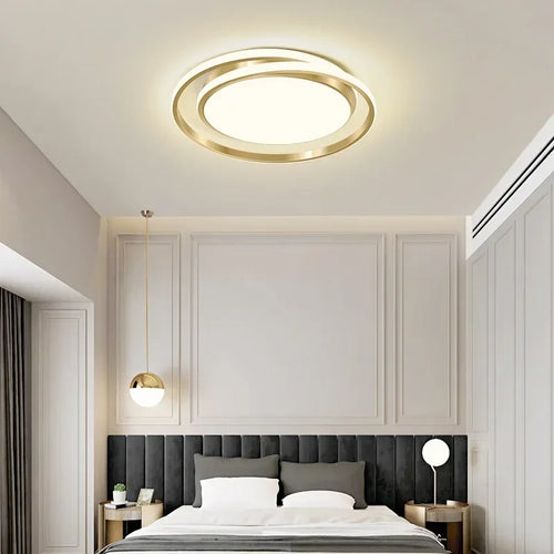 lustre moderne en or pour décoration intérieure élégante - vue 3 sur 10