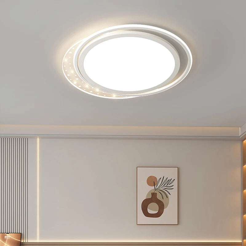 plafonnier led design moderne ciel étoilé décoratif intérieur - vue 3 sur 8
